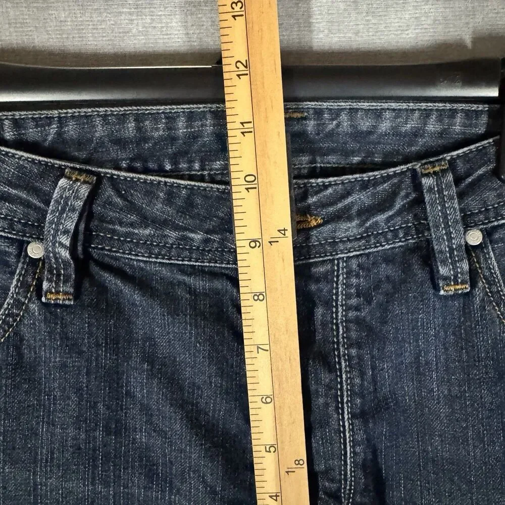 DIESEL Larkee Mens Jeans Dark Wash Denim Regular Straight Size W36 L27 *ALTERED*